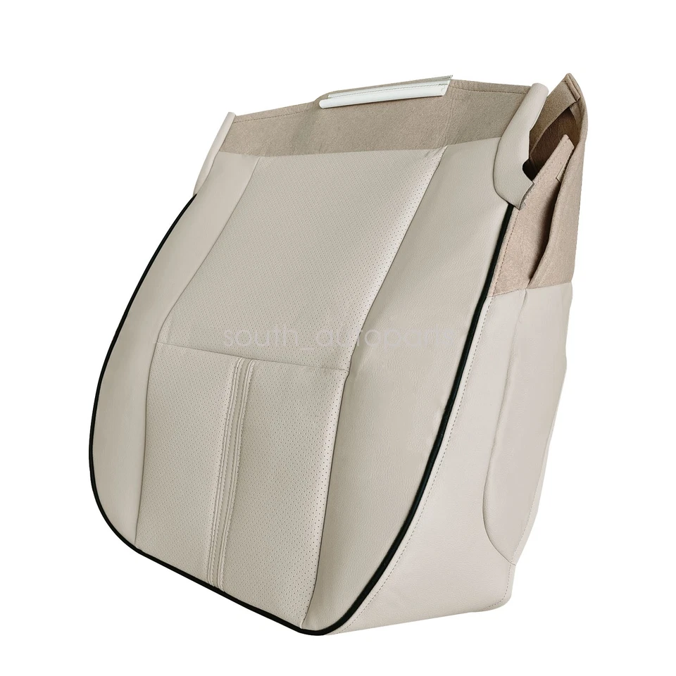 Front Passenger Side Bottom Leather Seat Cover Tan For 2010-2012 Lincoln MKZ Foto 4 de 4