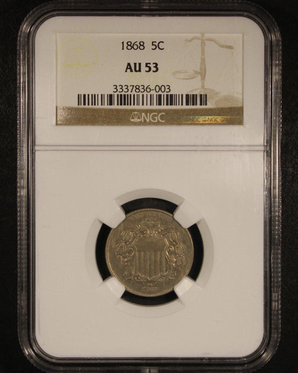 1868 Shield Nickel US Coins for sale | eBay