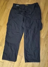 Propper Tactical Black BDU Trouser  6-Pockets Tactical Cargo Pants Large