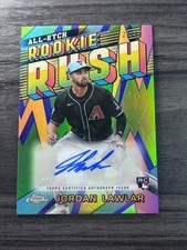 2024 Topps Chrome Update Jordan Lawlar All-Etch Rookie Rush AUTO /99 RC #CURR-JL