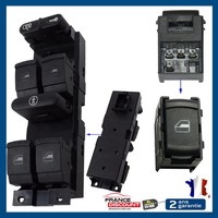 Fensterhebersteuerung Vorne Links + Rechter Knopf FÜR Bora Golf IV 5TÜRIG