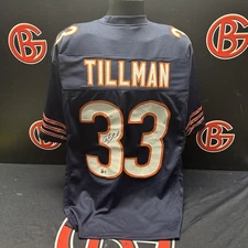 Charles Tillman Signed Chicago Bears Autographed Jersey Beckett BAS COA AUTO