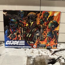 Hasbro G.I. Joe Classified Series Cobra Viper Officer And Vipers. New Unopened.