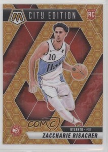 2024-25 Panini Mosaic City Edition Honeycomb Prizm Zaccharie Risacher Rookie RC