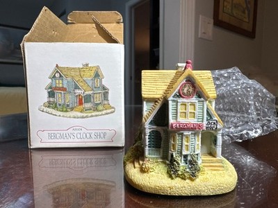 Bergmans Clock Shop Figurine AH104 Liberty Falls House Collectible         43-54