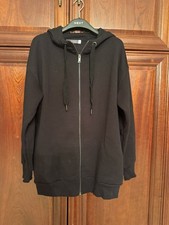 Mint Velvet Women's Hoodie S Black Cotton