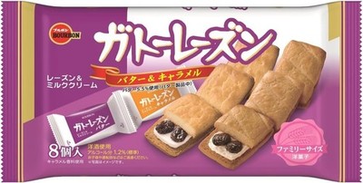 Japan Gateau Rum Rosine Cookie Cream Baked Caramel Butter Sweet Bourbon 149g