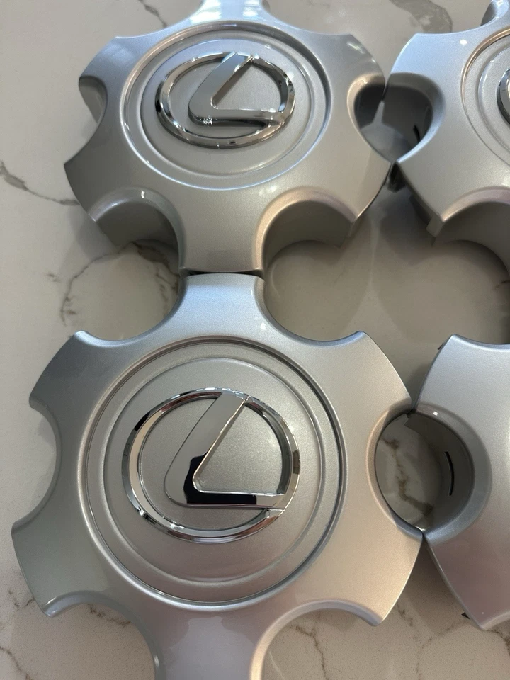 4x Lexus GX470 2003-2009 Wheel Center Hub Caps rim 42603-60520 74167A - Image 2 of 4