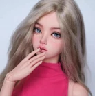 1/4 BJD Doll Handmade Resin DIY Girl Mari Normal Color S1-Free Face Make UP+Eyes