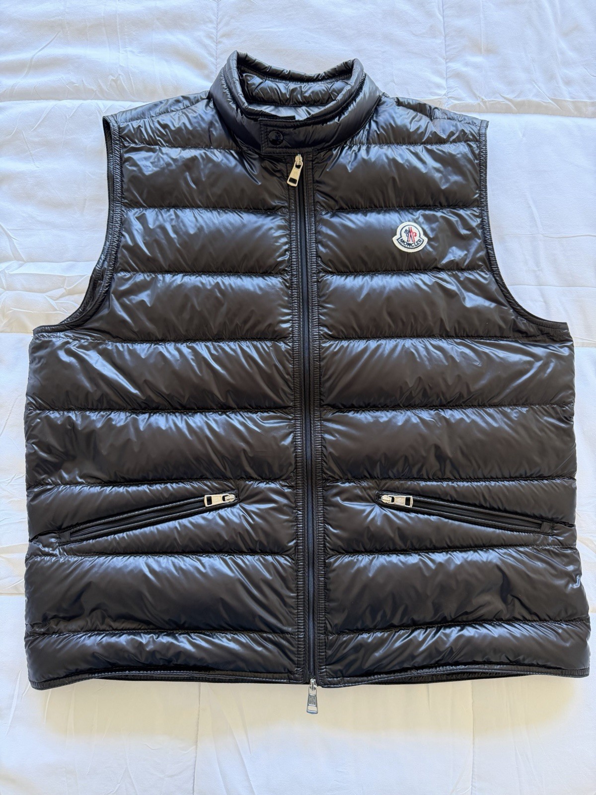 Authentic MONCLER Gui Packable Down Vest - Black … - image 2