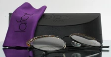 LAFONT Envie 53 380 Black Cheetah Womens Semi Cat Eye Eyeglasses 53-18-140 B:41