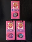 1995 Barbie Pog Milkcaps 3 Packs - VINTAGE COLLECTIBLE