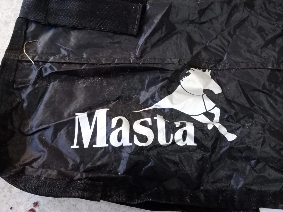 Masta Pack-A-Way Black Showerproof Rain Sheet for 4ft6/4ft9 XS - Image 2 of 3