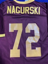 Bronko Nagurski University of Minnesota Gophers Football Russell XL Jersey RARE!