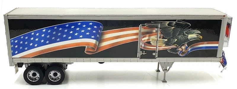 Franklin Mint escala 1/32 B11WH02 - Remolque americano refrigerado - plateado/negro Foto 4 de 4