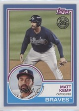 2018 Topps 1983 Topps Design Blue Matt Kemp #83-38 08jk