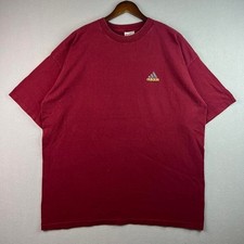 Vintage Adidas Red Tee Shirt XXL