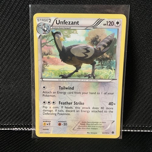 Unfezant 82/98 Emerging Powers Reverse Holo - Pokémon - SHIPS NEXT DAY!