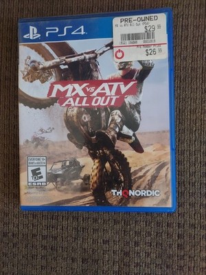 THQ Nordic MX vs ATV All Out (PS4) Racing Off-Road, Multiplayer, E10+