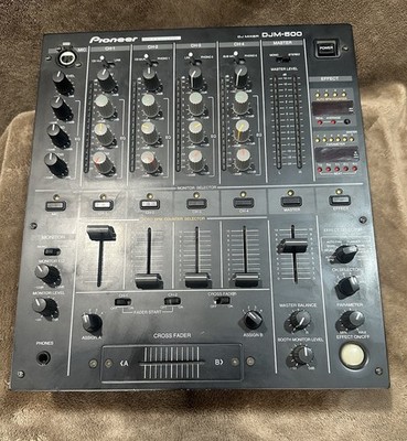 Pioneer DJM-500 Professional DJ Mixer 4 Channel | eBay