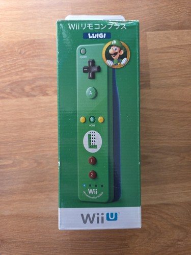 Telecomando Nintendo OEM originale Wii U più controller Luigi verde con scatola - testato - - Foto 6 di 7