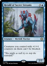 MTG Herald of Secret Streams [The Lost Caverns of Ixalan Commander] Near Mint Ma