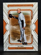 Panini 2025 National Treasures Cal Ripken #25 Serial Numbered Orioles /99