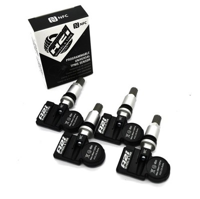Set 4 TPMS Tire Pressure Sensors 433Mhz Metal fits 09-14 Volvo XC60