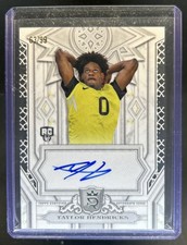 2023-24 Topps Royalty Taylor Hendricks Pursuit of Greatness RC Auto #/99