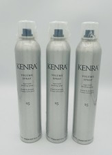 KENRA 25 VOLUME SPRAY SUPER HOLD FINISHING SPRAY X3 BOTTLES NEW SEALED