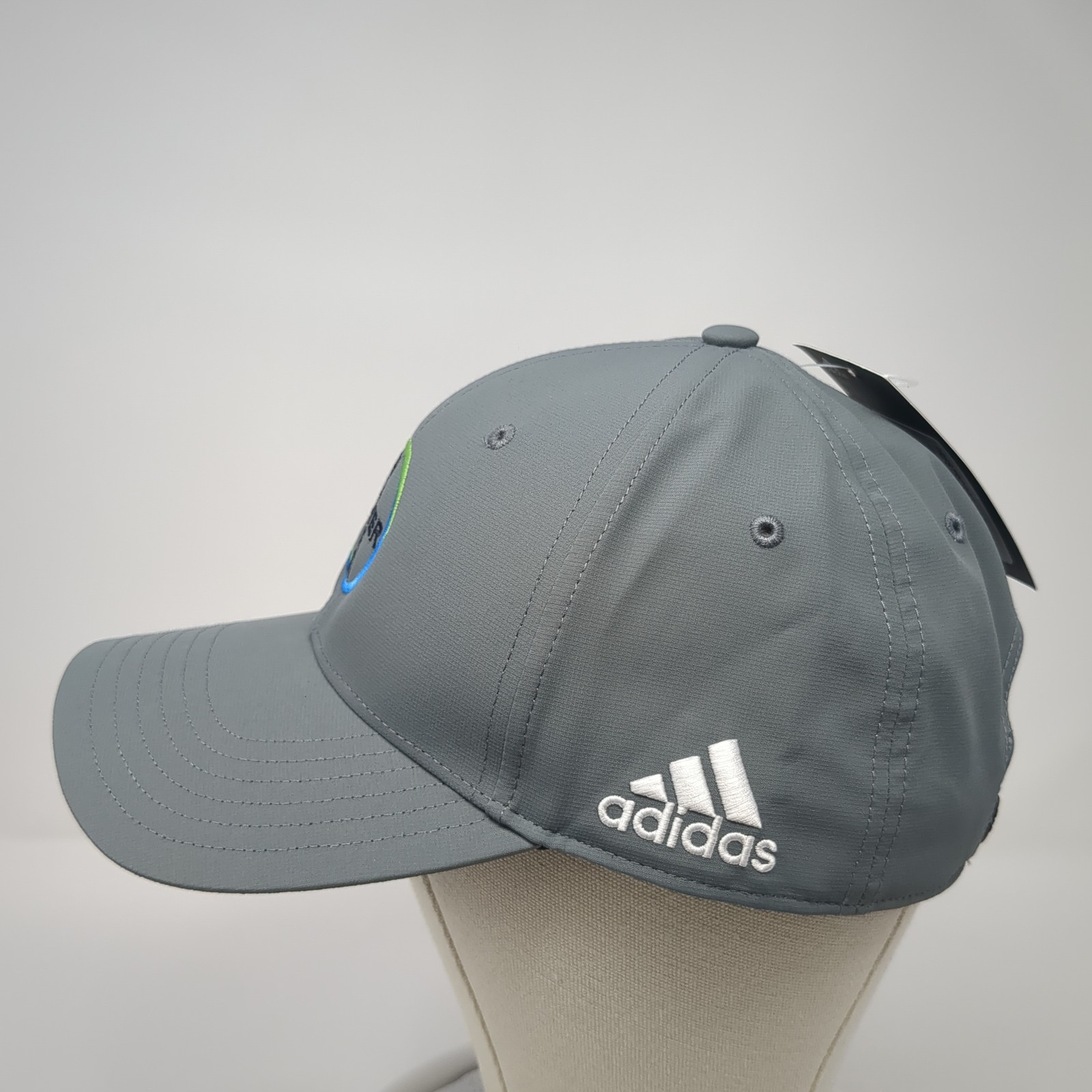 Bayer Strapback Baseball Cap Gray One Size Adjust… - image 3