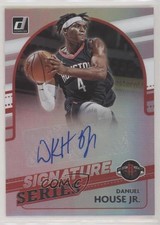 2021-22 Panini Donruss Signature Series Danuel House Jr #SS-DHJ Auto un2