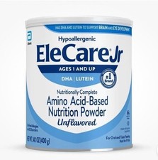 EleCare Jr Unflavored DHA  Lutein Amino Acid-Based Nutrition Powder Complete