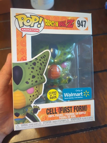 Funko Pop! Vinyl: Dragon Ball - Cell (First Form) (Glows in the Dark) - Walmart