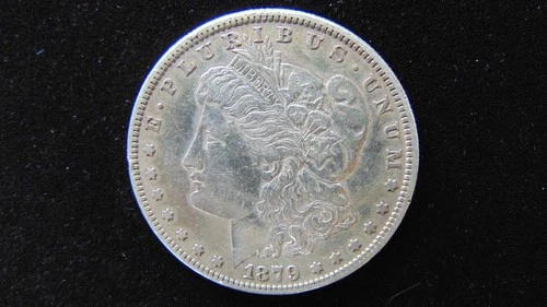 1879 S Morgan Silver Dollar $1 Choice AU Nice Coin Toning #8