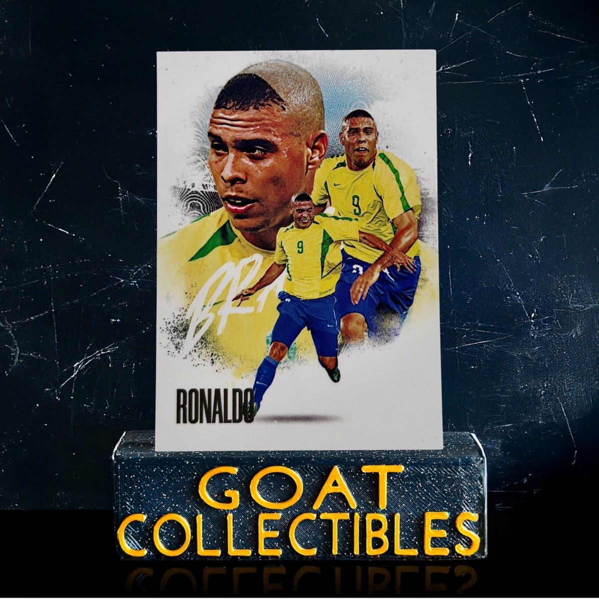 RONALDO INSERT🥇⚽ 2025 FUTERA FX FOOTBALL SOCCER CARD 🔥🔥 BRAZIL