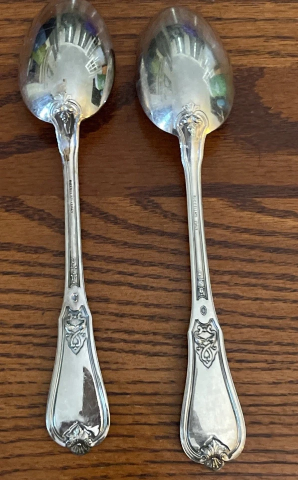 Cucharas para servir Buccellati Alicante (2) hechas en Italia Foto 4 de 4