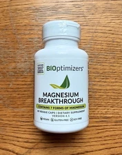 Bioptimizers Magnesium Breakthrough all 7 essential forms, 60 capsules - 2 pack