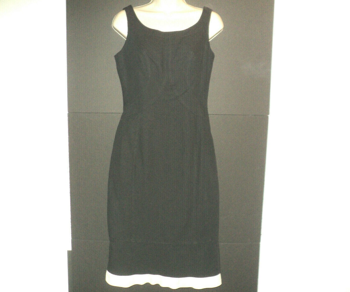 black dress with cream trim Forever 21 | Dresses | Black Dress With Cream Trim Ties On The Side Price  Drop