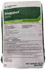 Snapshot 2.5 TG Herbicide - 50 Pound Bag (Mulch Bed Weed Inhibitor) NO SALES: CA
