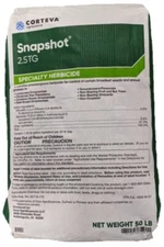 Snapshot 2.5 TG Herbicide - 50 Pound Bag (Mulch Bed Weed Inhibitor) NO SALES: CA