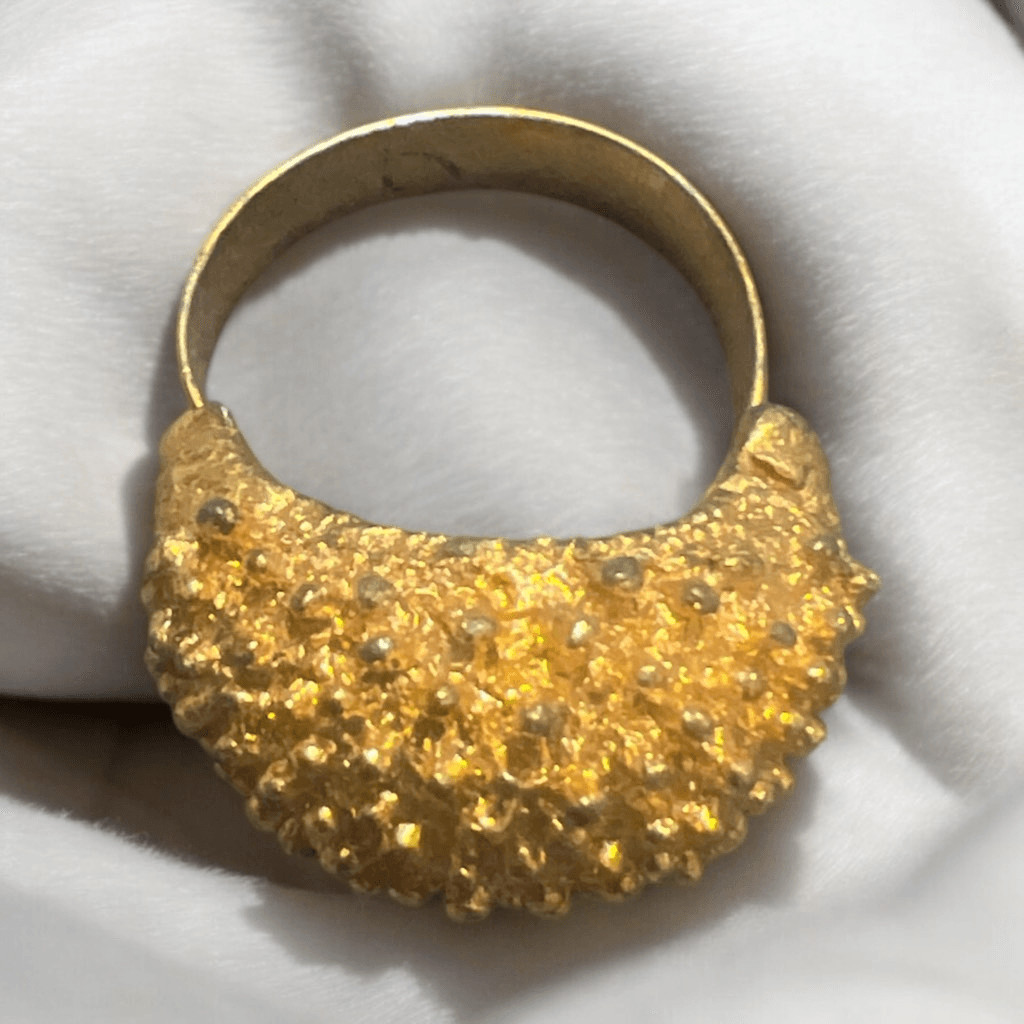 Adjustable gold ring - image 1