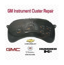 Repair Service 03-06 GM Chevy Silverado Instrument Cluster Gauge Stepper Motor