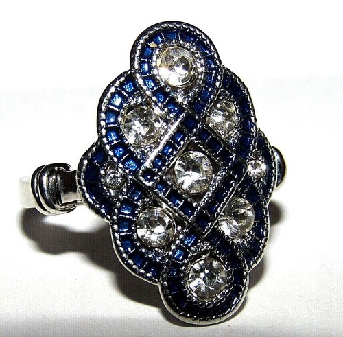 Art Deco Rings Pendants & Earrings lots of colour size choice lovely gift UK - Picture 79 of 115