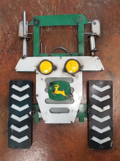 John Deere Tractor Custom Made Fabricated Wall Art | eBay