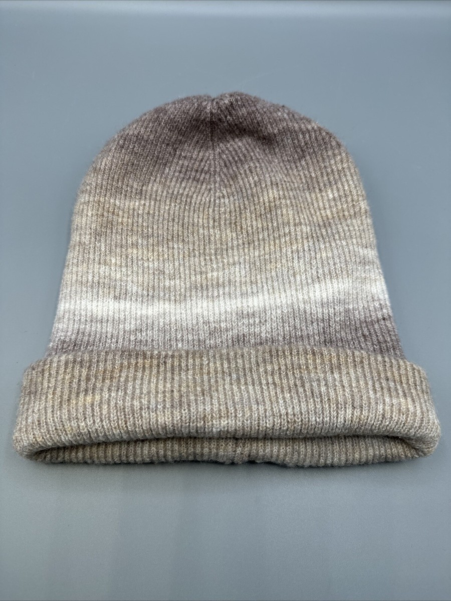 AQUA Space Dyed Knit Beanie Hat Women display picture 3