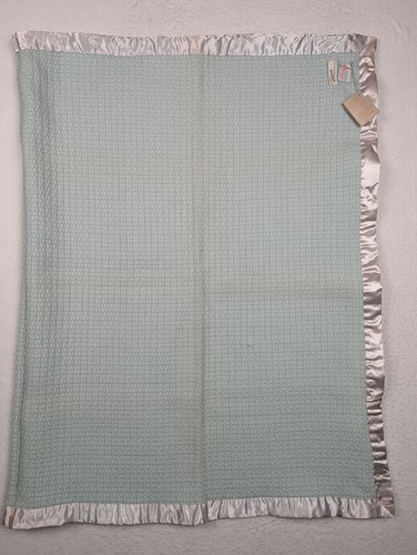 Hand Woven Baby Blanket The Three Weavers Wool Satin Trim 60x38.5 Inch - Imagen 15 de 18