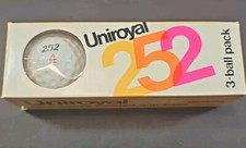 Vintage Uniroyal Action Line Collectible 252 Golf Balls 3 Surlyn NOS