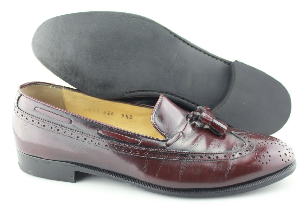 Salvatore Ferragamo Men’s Shoes Leather Loafer Burgundy Tassel Size 8 VG… Tramezza loafer - Men | Ferragamo main image 2