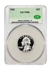 1956 PR68 Washington Quarter CACG